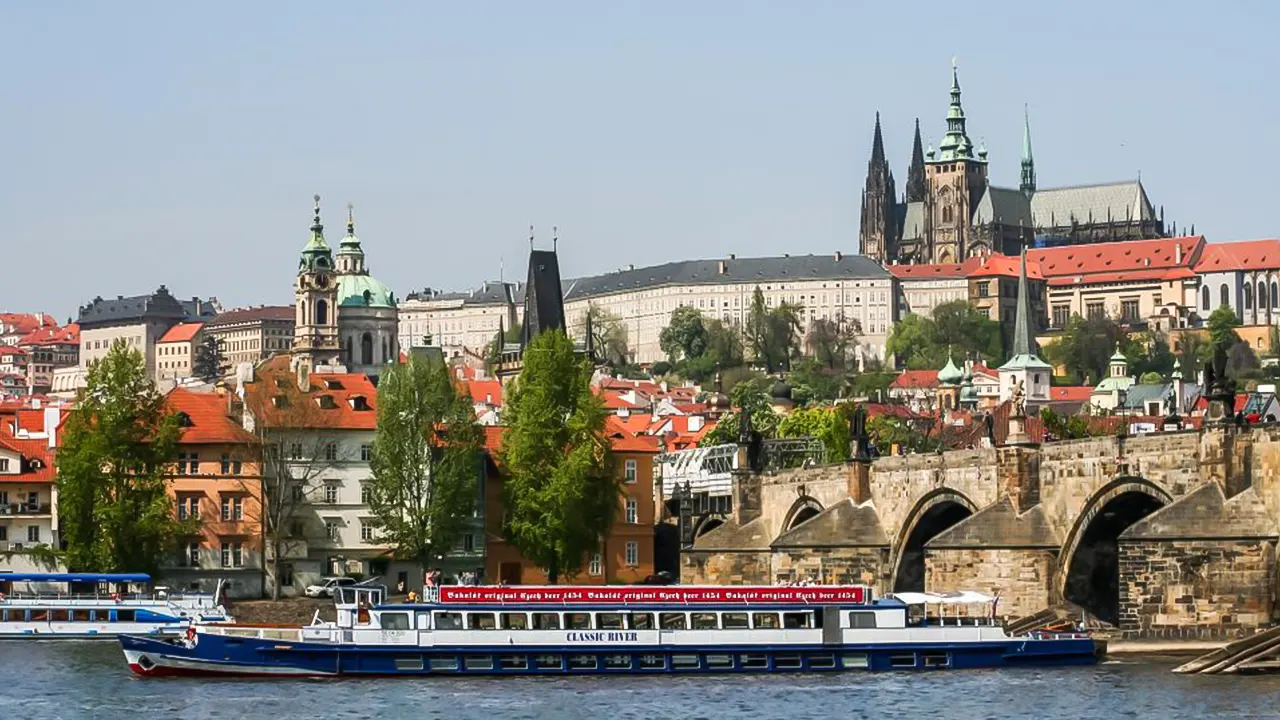 Panoramic Vltava River Cruise