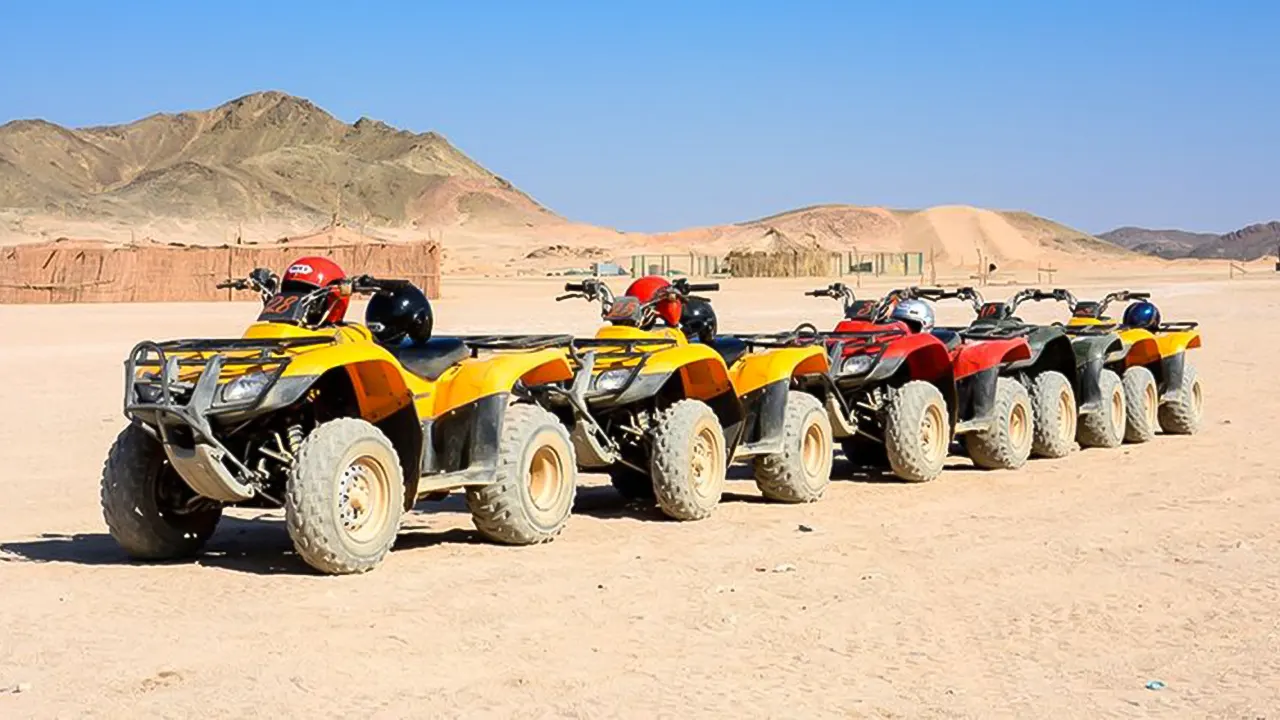 Morning beach buggy tour and camel ride by Transport