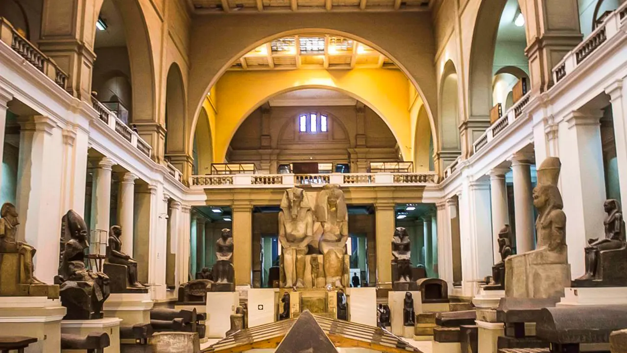Half a day in the private Egyptian Museum with a tour guide