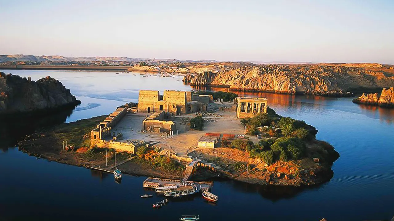 High Dam, Philae Temple and Obelisk
