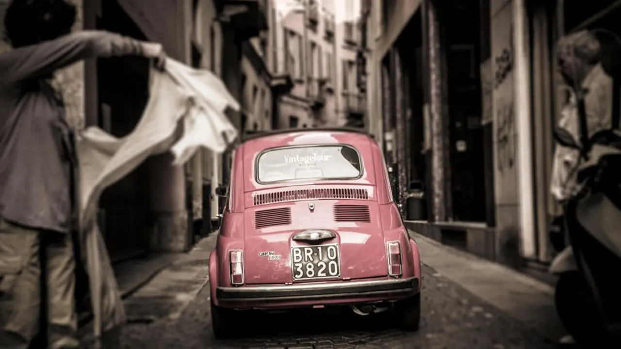 Vintage Fiat tour