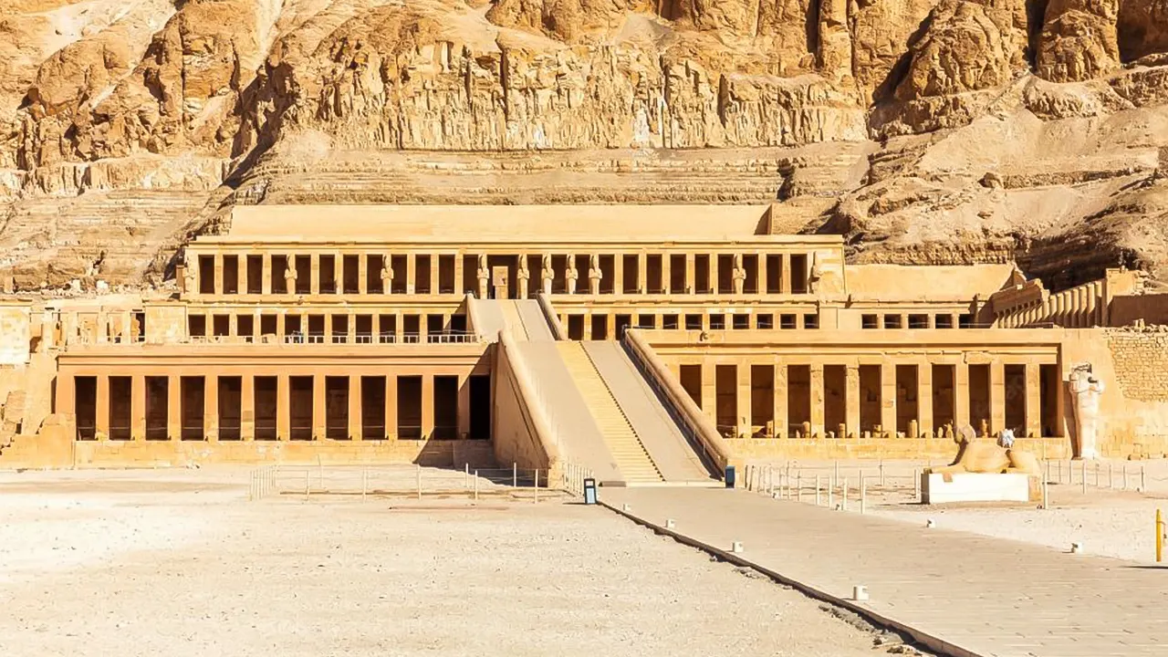 Valley of the Kings and the temple of Hatshepsut